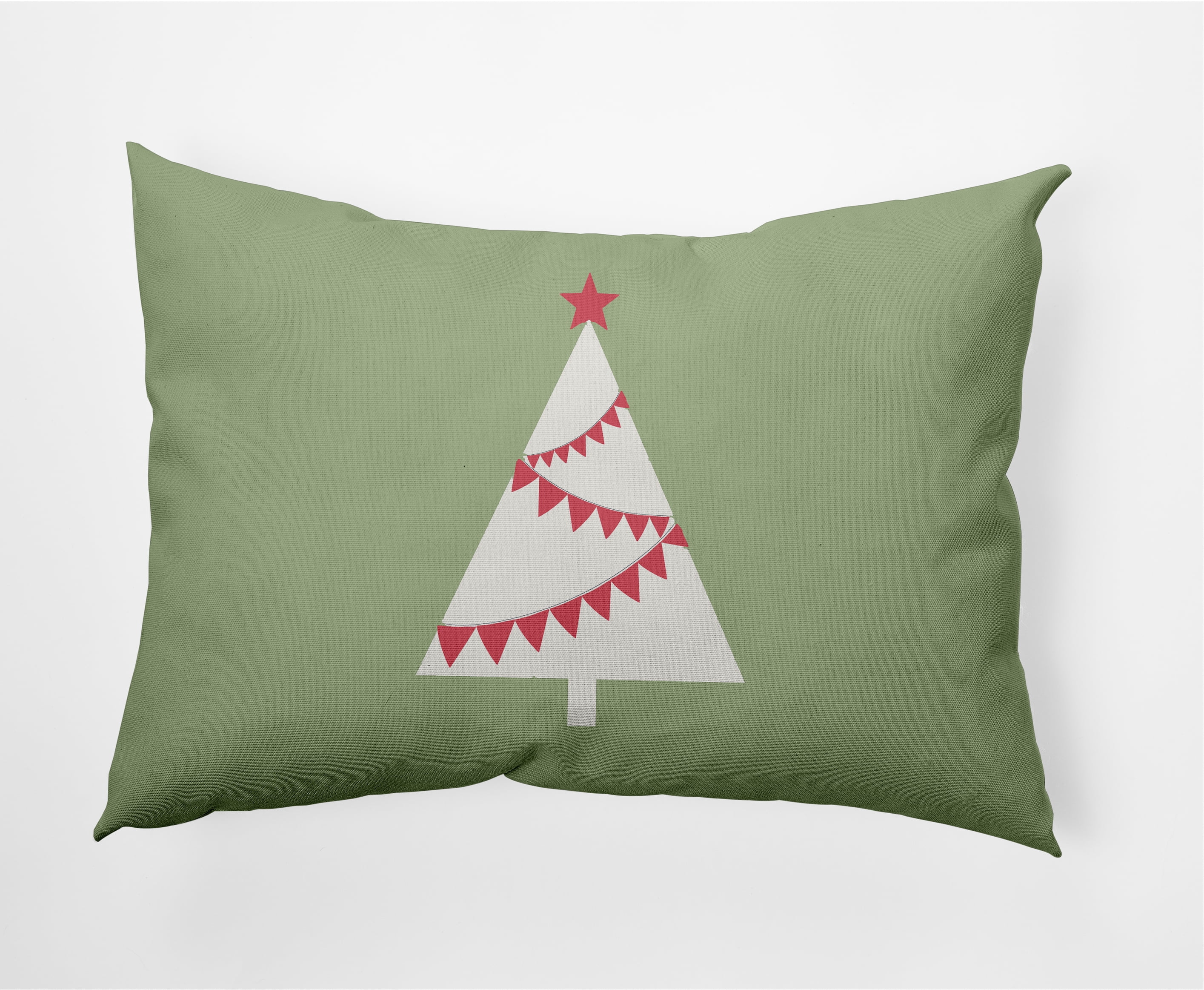 Simply Daisy 14" x 20" Garland Tree Decorative Throw Pillow