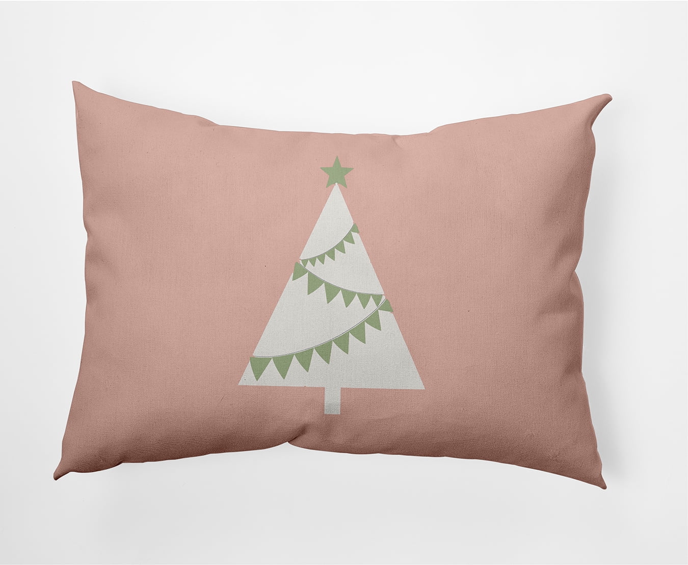 Simply Daisy 14" x 20" Garland Tree Outdoor Throw Pillow