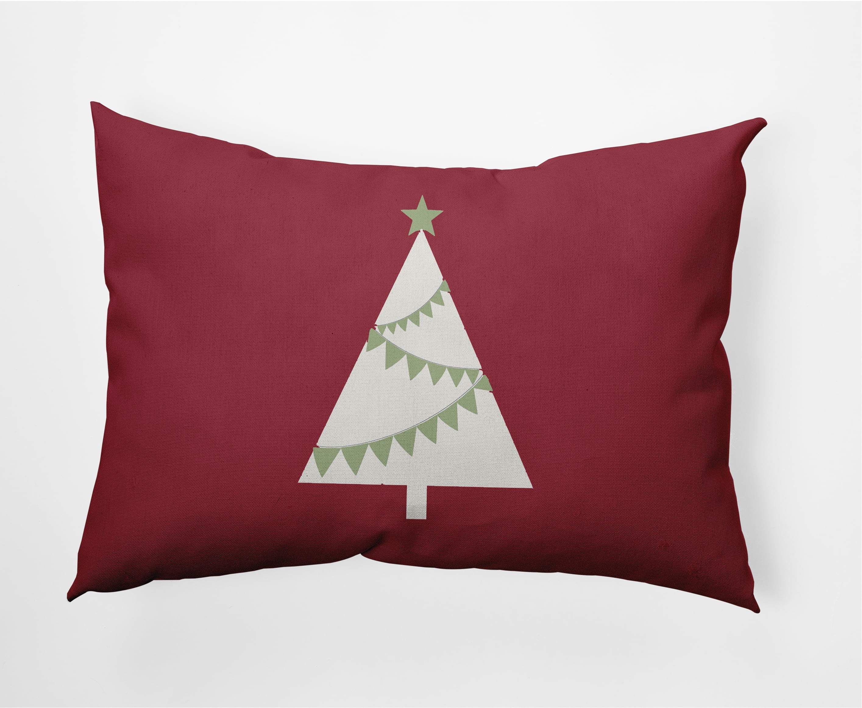 Simply Daisy 14" x 20" Garland Tree Outdoor Throw Pillow
