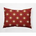 thumbnail image 1 of Simply Daisy 14" x 20" Geo Craze Indoor/Outdoor Polyester Throw Pillow, Dusty Orange, 1 of 3