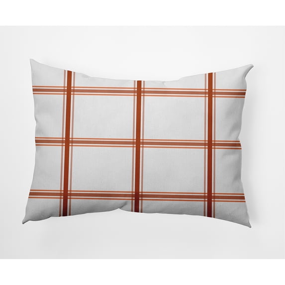 Simply Daisy 14" x 20" Geometric Decorative Throw Pillow, Sienna