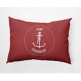 thumbnail image 1 of Simply Daisy 14" x 20" Gone Forever Overboard Nautical Indoor/Outdoor Throw Pillow, 1 of 3