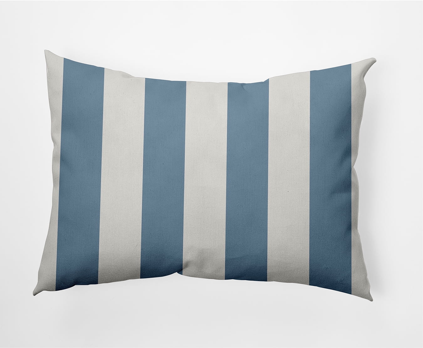 Simply Daisy 14" x 20" Graduated Stripe Nautical Decorative Indoor Pillow