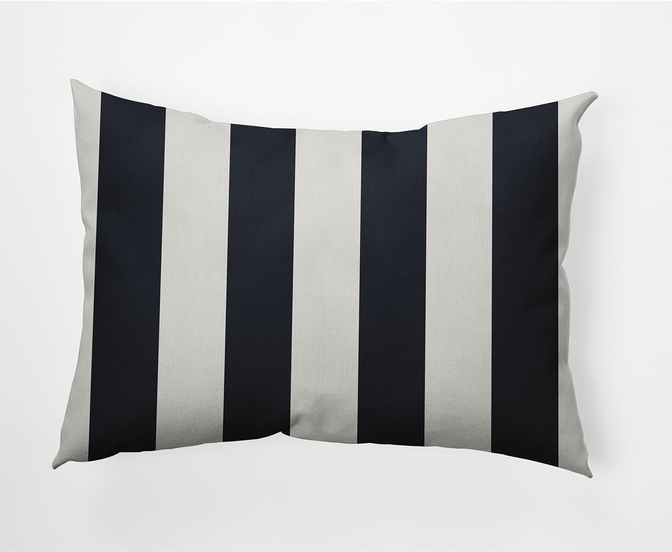 Simply Daisy 14" x 20" Graduated Stripe Nautical Indoor/Outdoor Throw Pillow