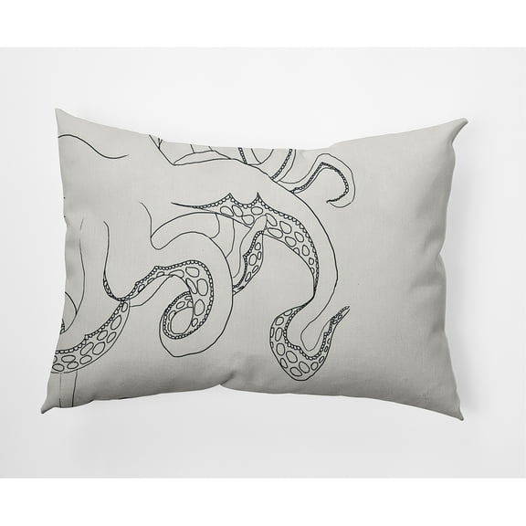 Simply Daisy 14" x 20" Gus Nautical Indoor/Outdoor Throw Pillow