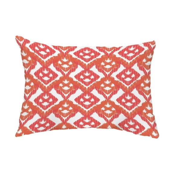 Simply Daisy, 14" x 20" Hipster Coral Decorative Abstract Outdoor Throw Pillow