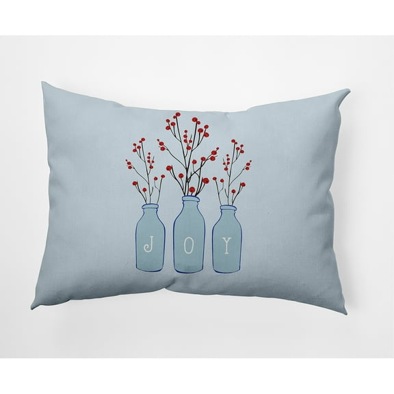 Simply Daisy 14" x 20" Joy Outdoor Throw Pillow