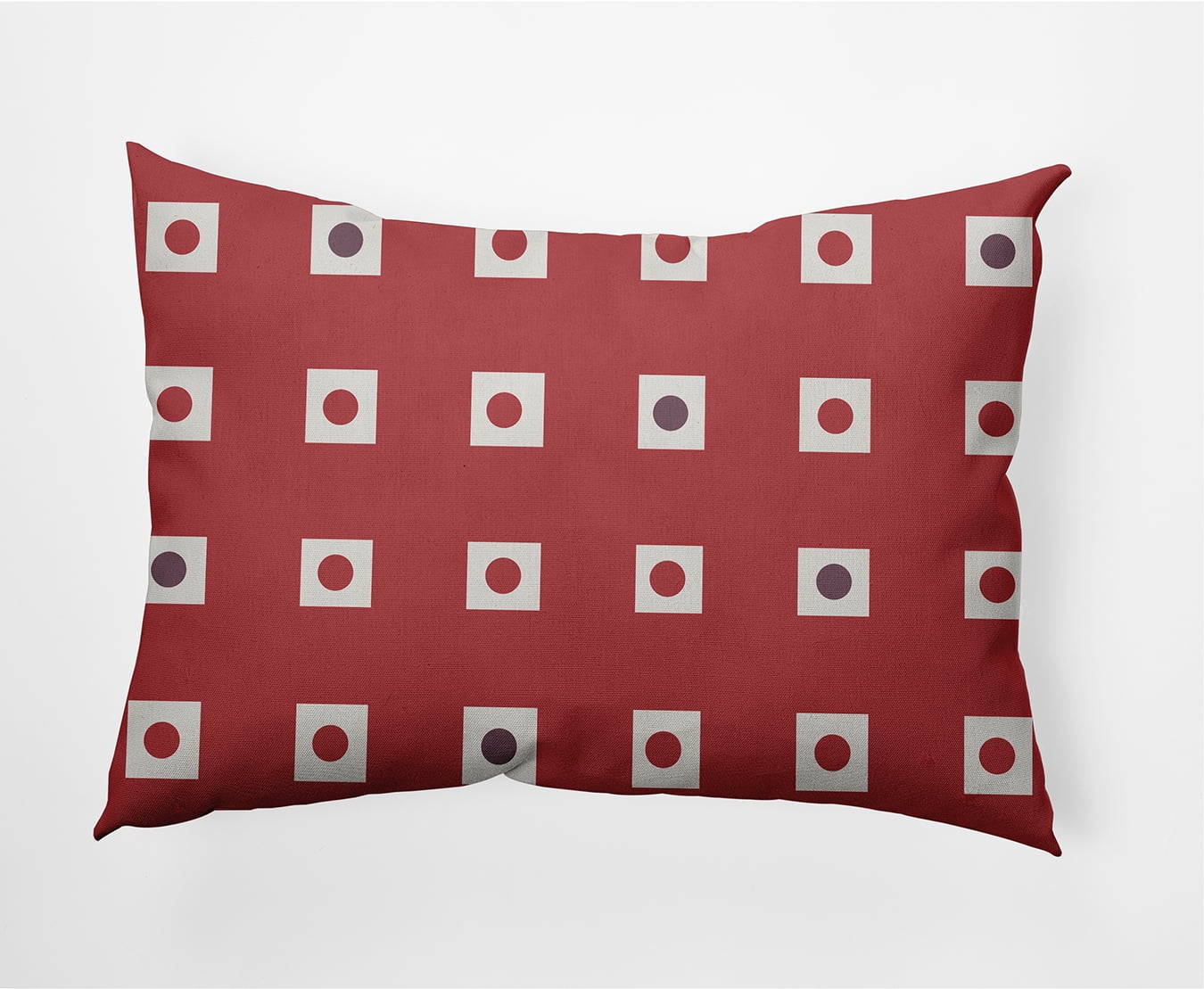 Simply Daisy 14" x 20" Li'l Boxes Nautical Indoor/Outdoor Throw Pillow