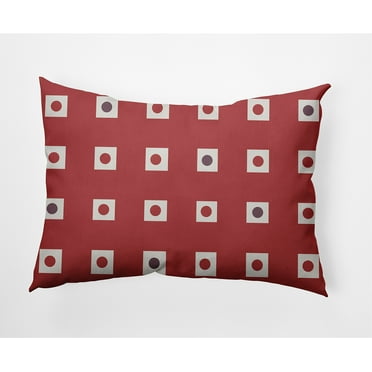 Simply Daisy 14" x 20" Li'l Boxes Nautical Indoor/Outdoor Throw Pillow
