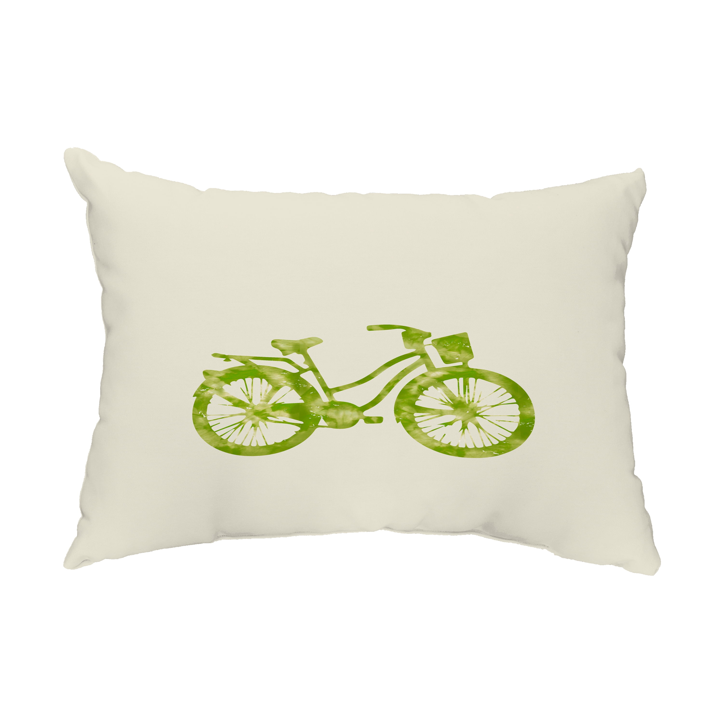 Simply Daisy, 14" x 20" Life Cycle Light Green Decorative Abstract Outdoor Pillow