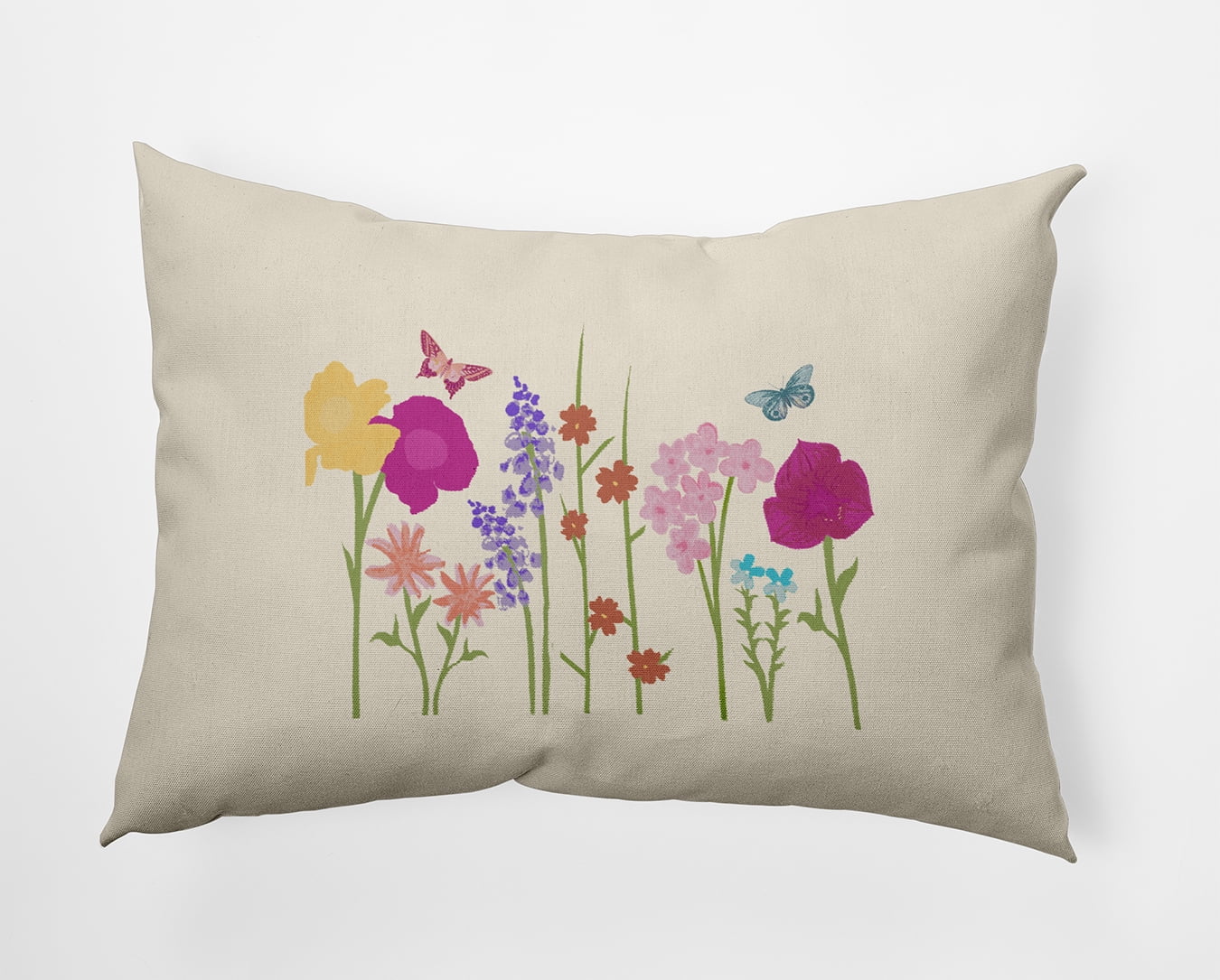 Simply Daisy 14" x 20" Little Garden Decorative Throw Pillow, Daffodil (1 count)