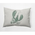 thumbnail image 1 of Simply Daisy 14" x 20" Lobster Nautical Decorative Indoor Pillow, 1 of 3