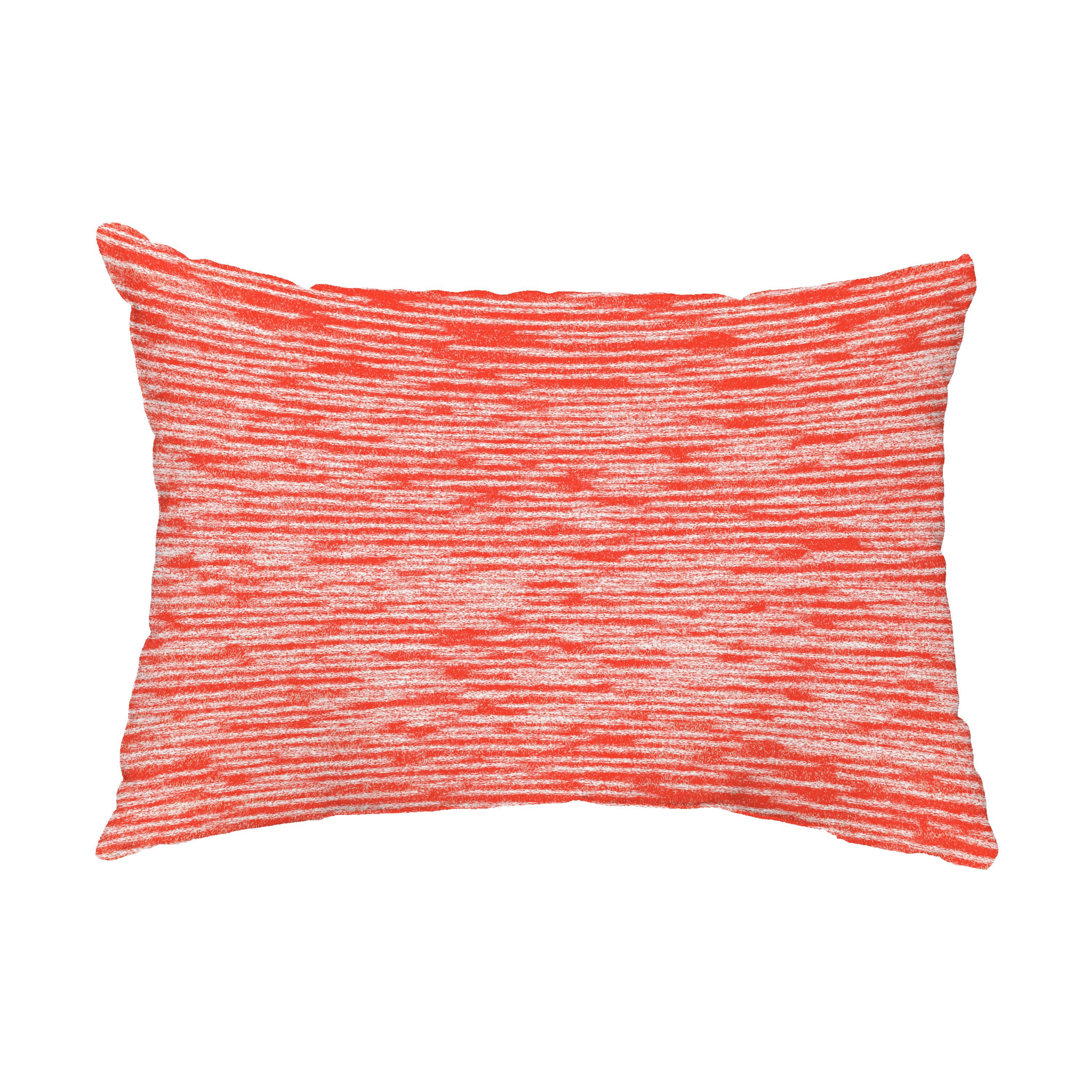Simply Daisy, 14" x 20" Marled Knit Orange Decorative Nautical Outdoor Pillow