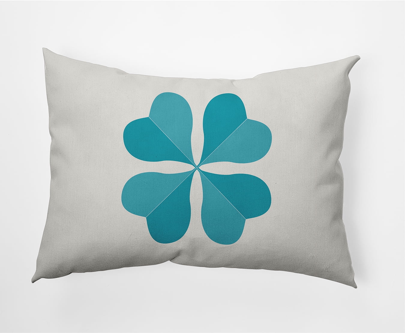 Simply Daisy 14" x 20" Modern, Contemporary St. Patrick's Day Polyester Decorative Lumbar Pillow