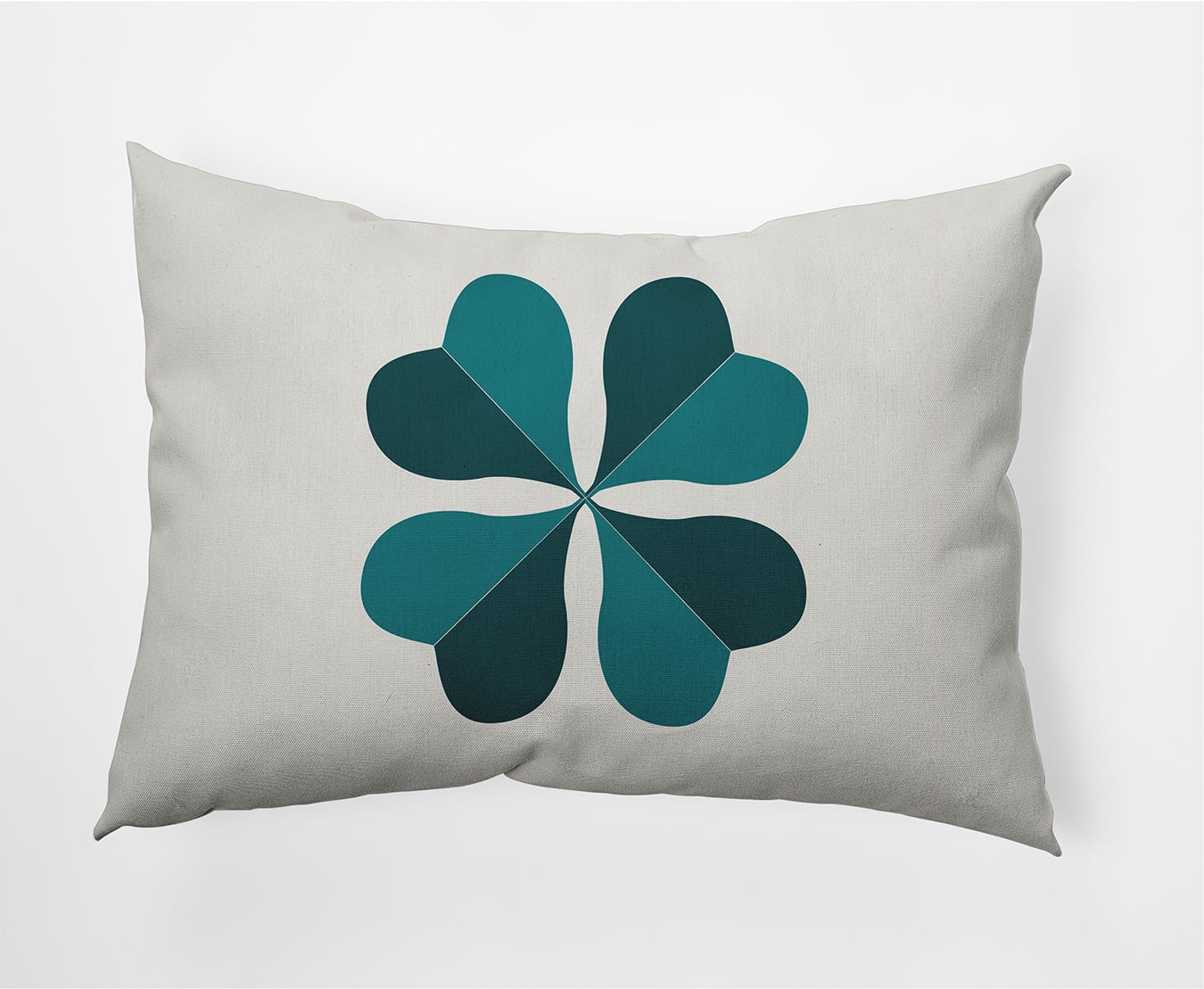 Simply Daisy 14" x 20" Modern, Contemporary St. Patrick's Day Polyester Decorative Lumbar Pillow