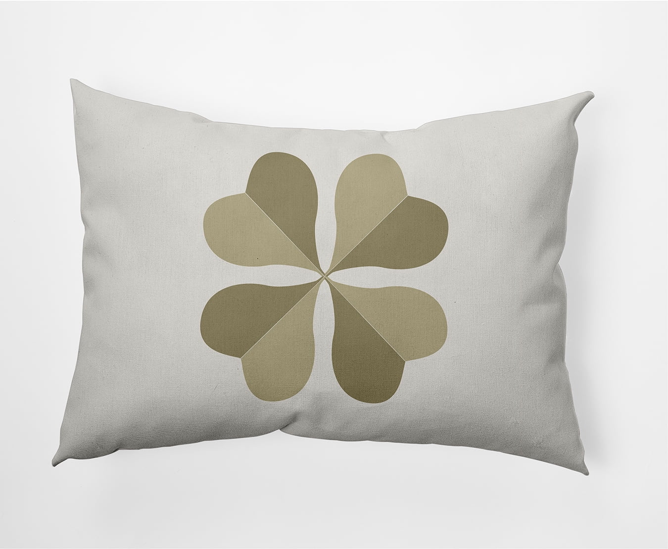 Simply Daisy 14" x 20" Modern, Contemporary St. Patrick's Day Polyester Decorative Lumbar Pillow