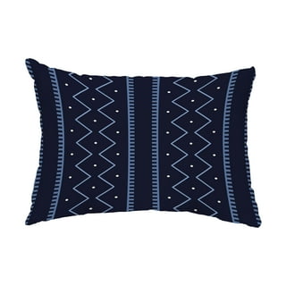 Blue Mudcloth Pillow