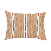 Simply Daisy, 14" x 20" Oar Stripe Trio Ivory Decorative Stripe Outdoor Pillow