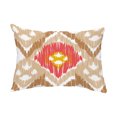 thumbnail image 1 of Simply Daisy, 14" x 20" Original Taupe or Beige Decorative Abstract Outdoor Throw Pillow, 1 of 1