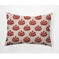 thumbnail image 1 of Simply Daisy 14" x 20" Patterned Pumpkins Indoor/Outdoor Polyester Throw Pillow, Maple Red, 1 of 3