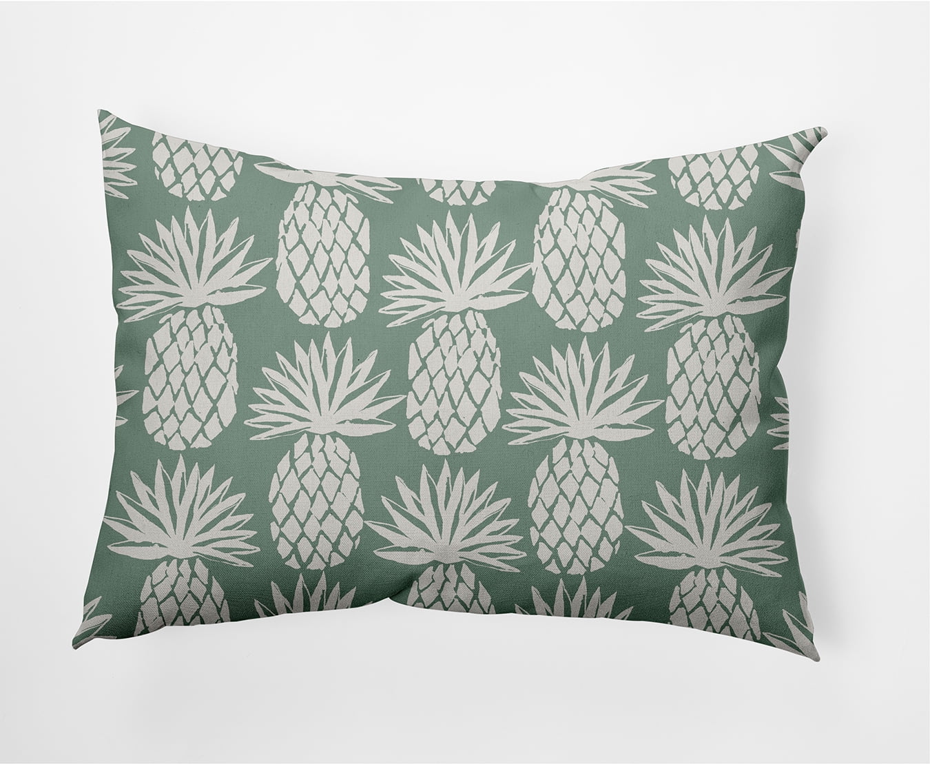 Simply Daisy 14" x 20" Pineapple Pattern Nautical Decorative Indoor Pillow