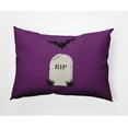 thumbnail image 1 of Simply Daisy 14" x 20" RIP Indoor/Outdoor Polyester Throw Pillow, Amethyst, 1 of 3