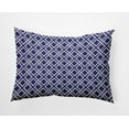 thumbnail image 1 of Simply Daisy 14" x 20" Rope Rigging Indoor/Outdoor Throw Pillow, Purplish Blue (1 count), 1 of 3