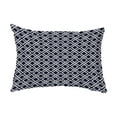 thumbnail image 1 of Simply Daisy, 14" x 20" Rope Rigging Navy Blue Decorative Nautical Outdoor Pillow, 1 of 1