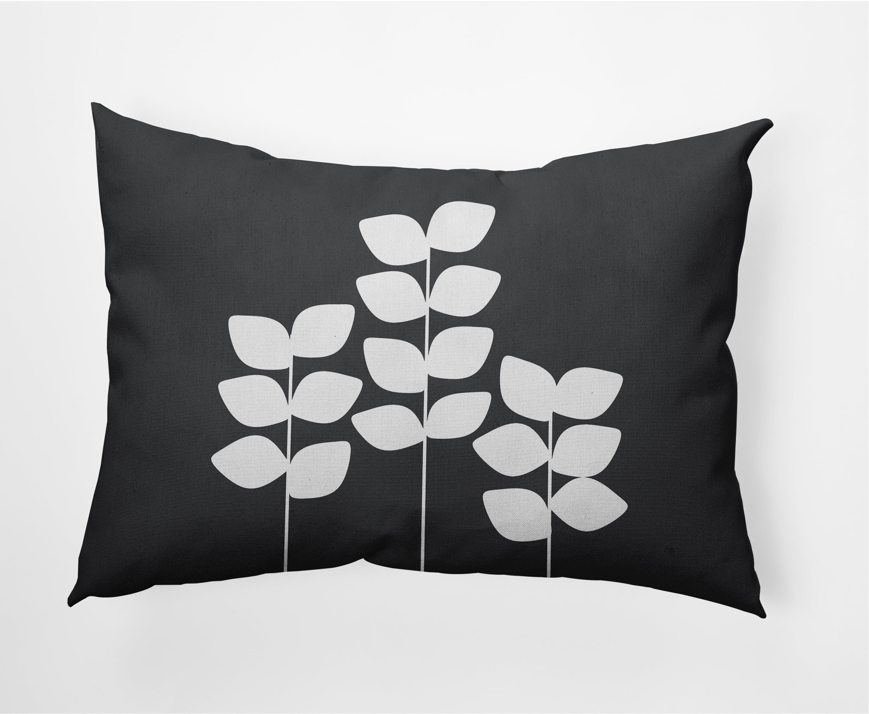 14" x 20" Simply Daisy Simple Stems Decorative Lumbar Throw Pillow