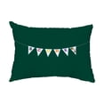 thumbnail image 1 of Simply Daisy, 14" x 20" Score! Green Decorative Word Outdoor Pillow, 1 of 1