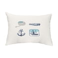 thumbnail image 1 of Simply Daisy, 14" x 20" Sea Tools Ivory Nautical Decorative Outdoor Pillow, 1 of 1