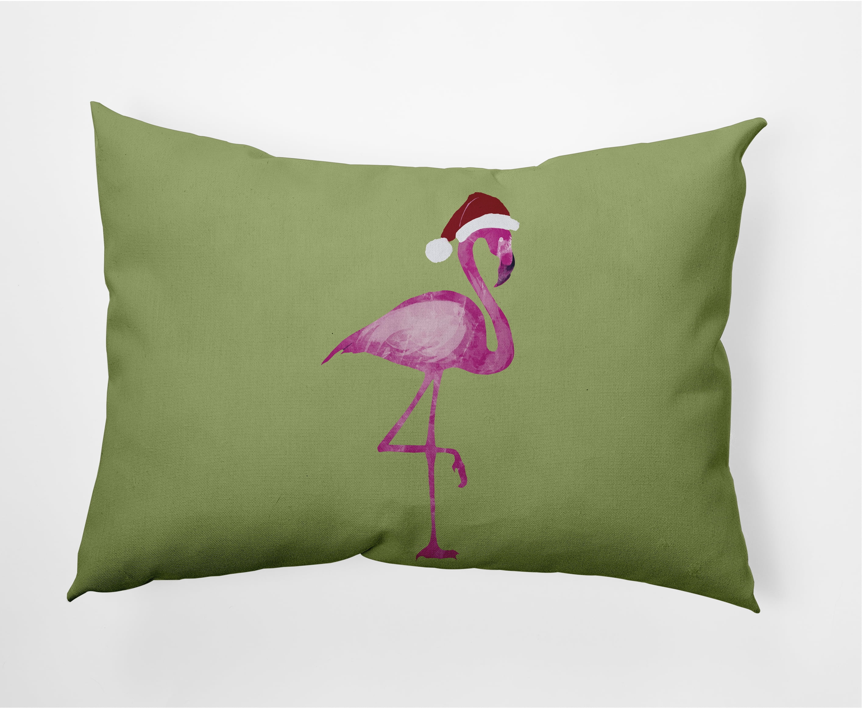 Simply Daisy 14" x 20" Snow Bird Outdoor Throw Pillow