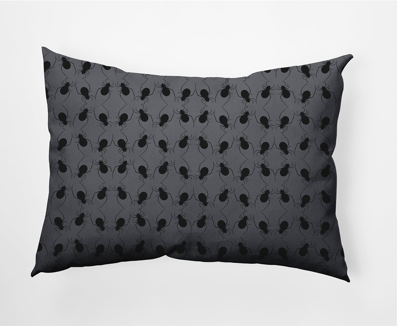 Simply Daisy 14" x 20" Spider Cluster Decorative Throw Pillow, Steel Gray