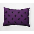 thumbnail image 1 of Simply Daisy 14" x 20" Spider Pattern Decorative Throw Pillow, Amethyst, 1 of 3