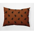 thumbnail image 1 of Simply Daisy 14" x 20" Spider Pattern Decorative Throw Pillow, Sienna, 1 of 3