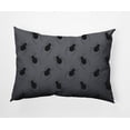 thumbnail image 1 of Simply Daisy 14" x 20" Spider Pattern Decorative Throw Pillow, Steel Gray, 1 of 3