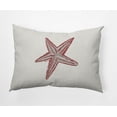 thumbnail image 1 of Simply Daisy 14" x 20" Starfish Nautical Decorative Indoor Pillow, 1 of 3