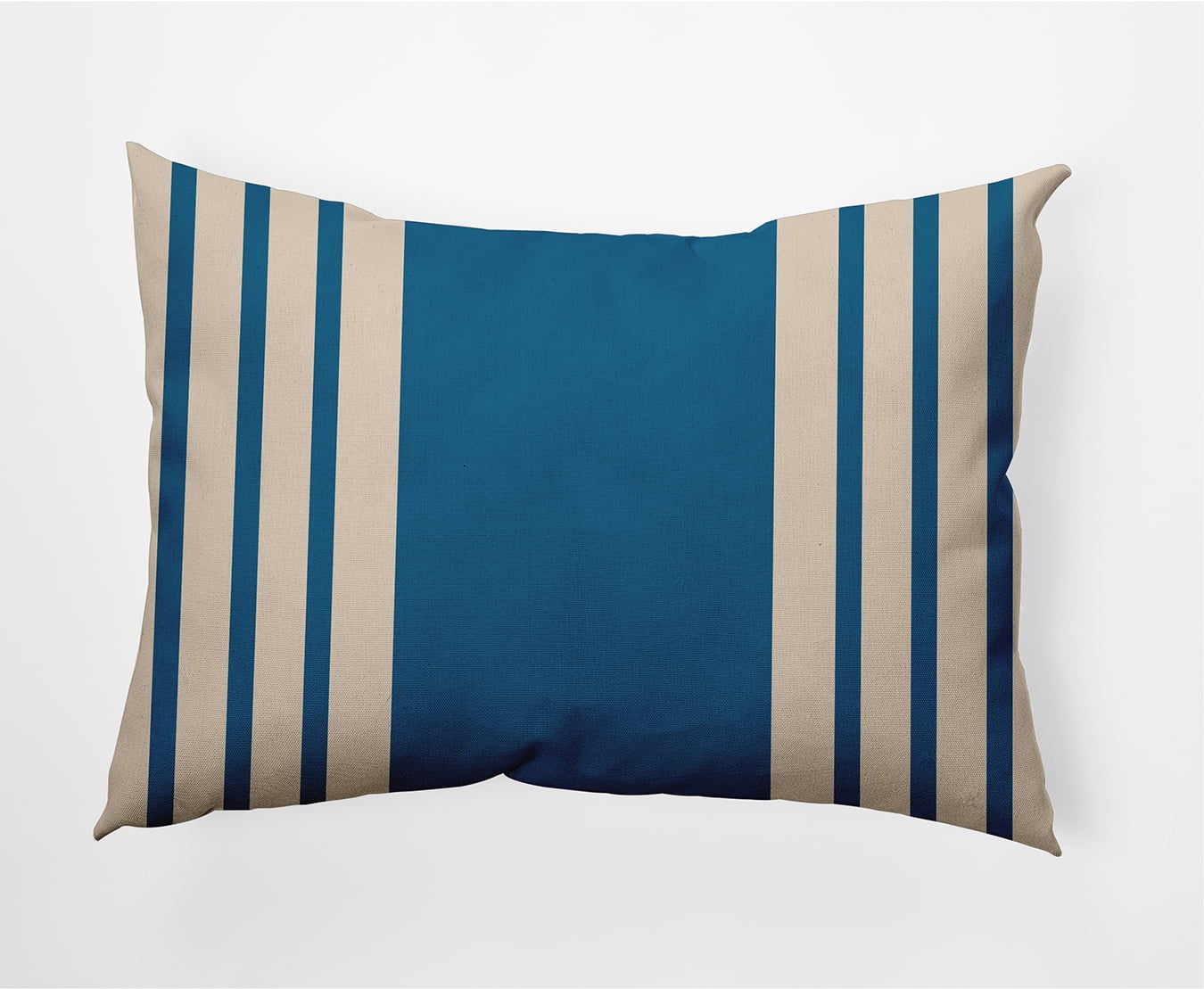 Simply Daisy 14" x 20" Stripe Decorative Throw Pillow, Autumn Blue
