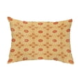 thumbnail image 1 of Simply Daisy, 14" x 20" Sun Tile Gold Decorative Abstract Outdoor Throw Pillow, 1 of 1