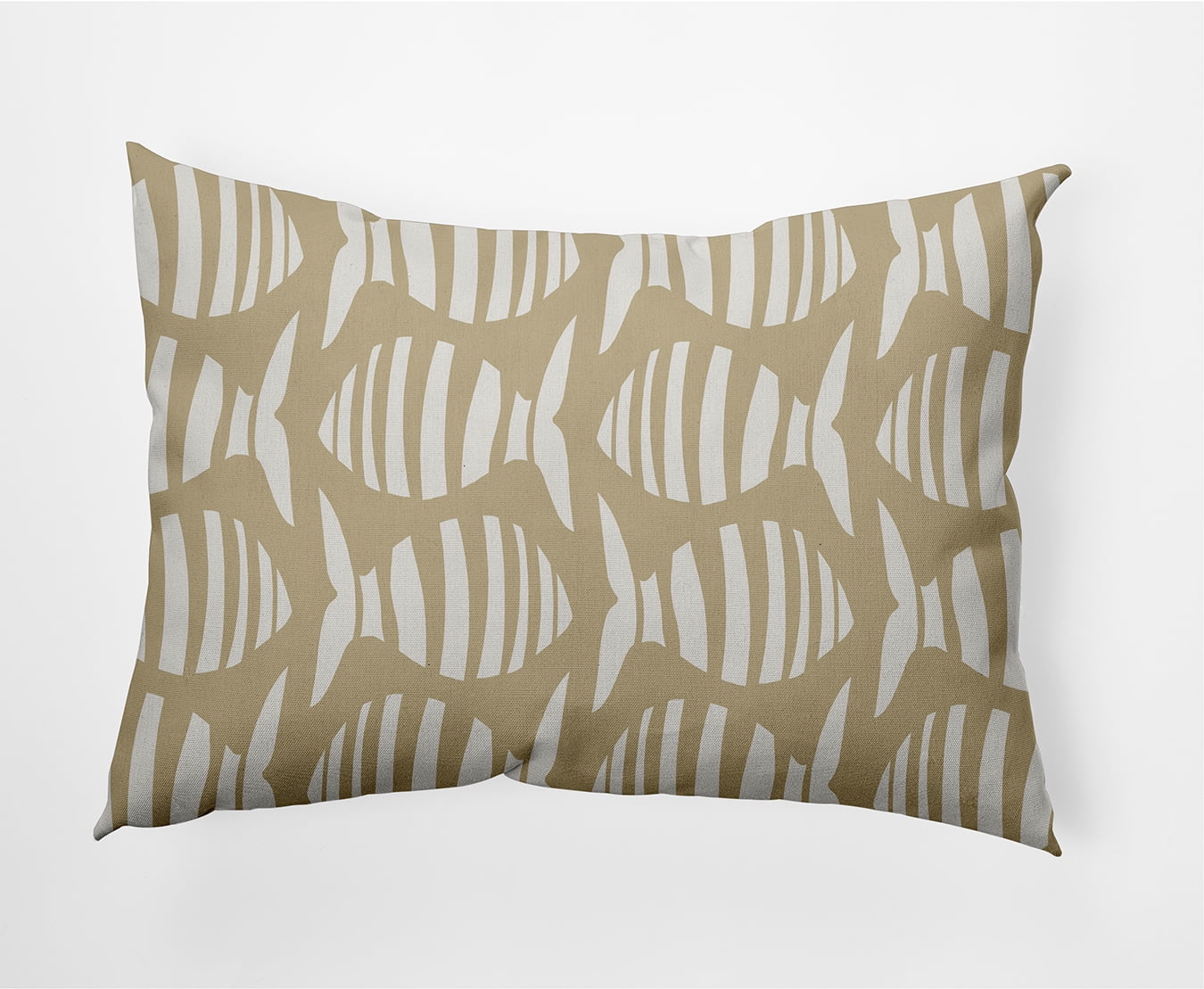 Simply Daisy 14" x 20" Swimming School Nautical Decorative Indoor Pillow