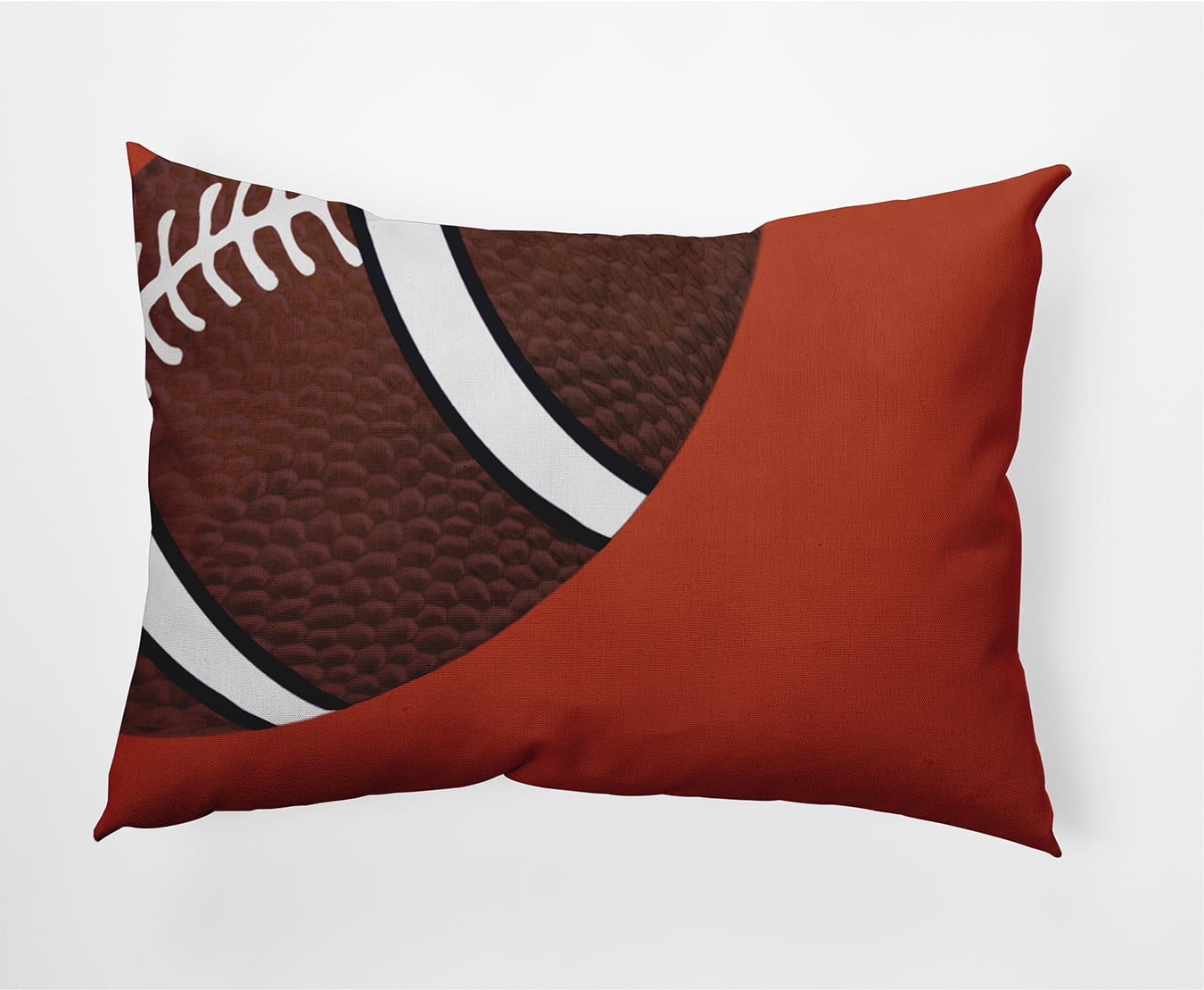Simply Daisy, 14" x 20" TD Orange Abstract Decorative Outdoor Pillow