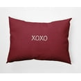 thumbnail image 1 of Simply Daisy 14" x 20" XOXO Valentines Decorative Lumbar Pillow, 1 of 3