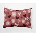 thumbnail image 1 of Simply Daisy 14" x 20" Flowery Love Valentines Decorative Lumbar Pillow, 1 of 3