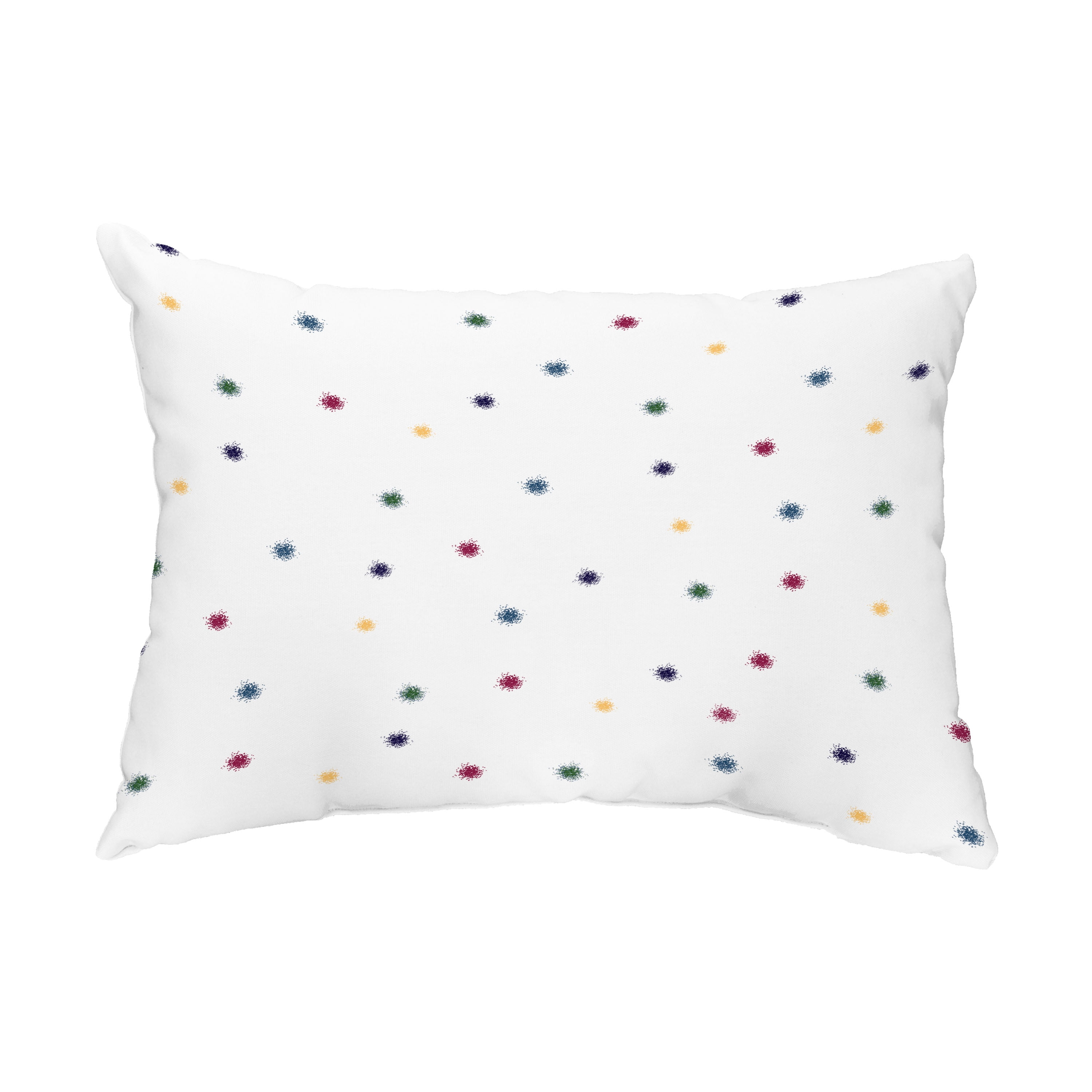 Simply Daisy, 14" x 20" Veggie Dots Green Abstract Decorative Outdoor Pillow