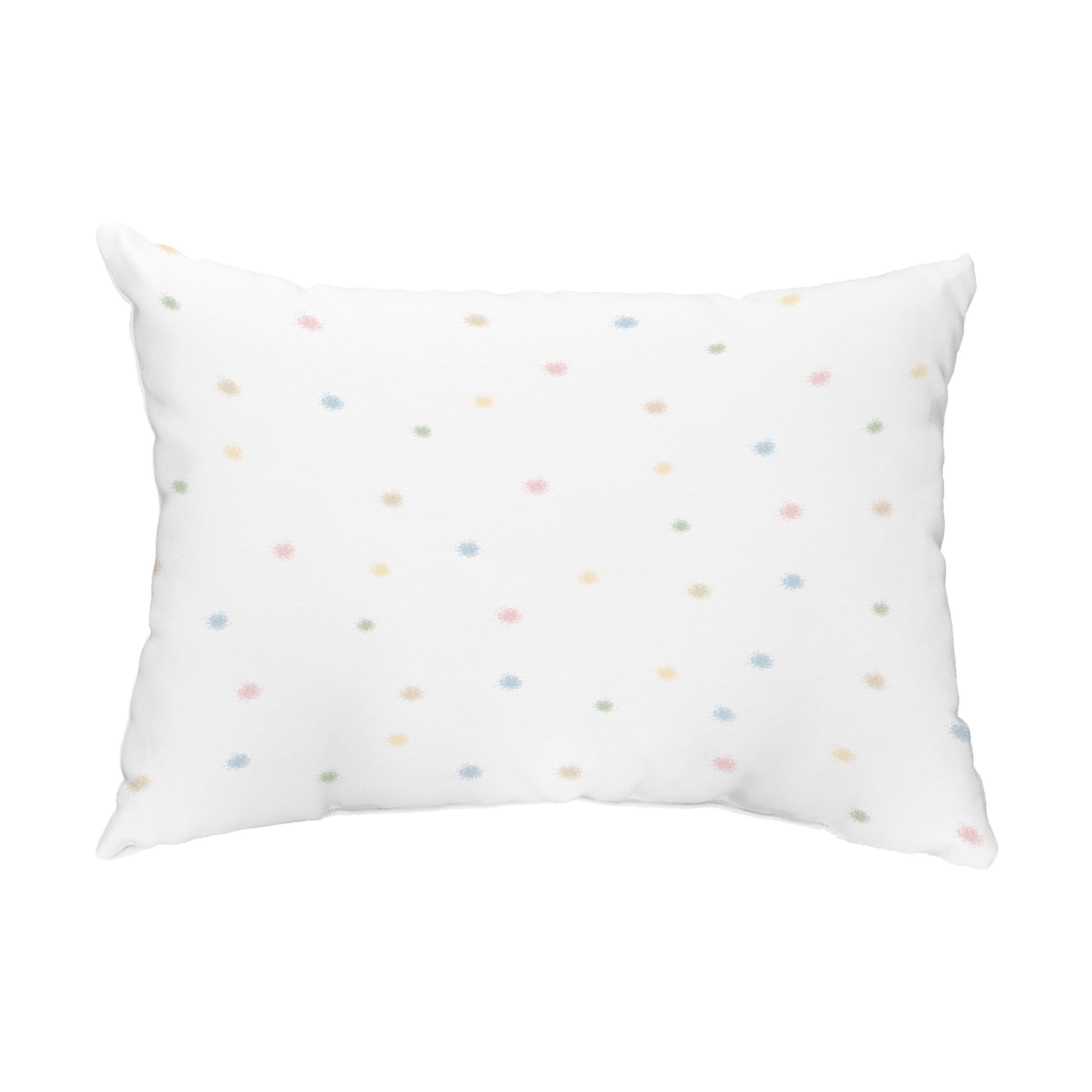Simply Daisy, 14" x 20" Veggie Dots Pale Pink Abstract Decorative Outdoor Pillow