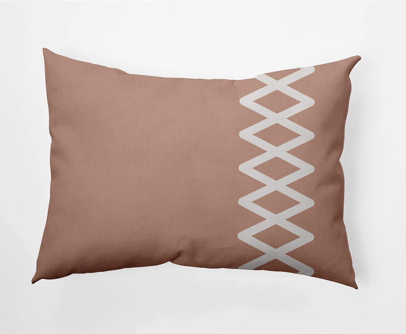 Simply Daisy 14" x 20" Zipper Stripe Nautical Decorative Indoor Pillow