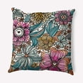 thumbnail image 1 of 16" x 16" Simply Daisy Flower Melange Decorative Throw Pillow, 1 of 2