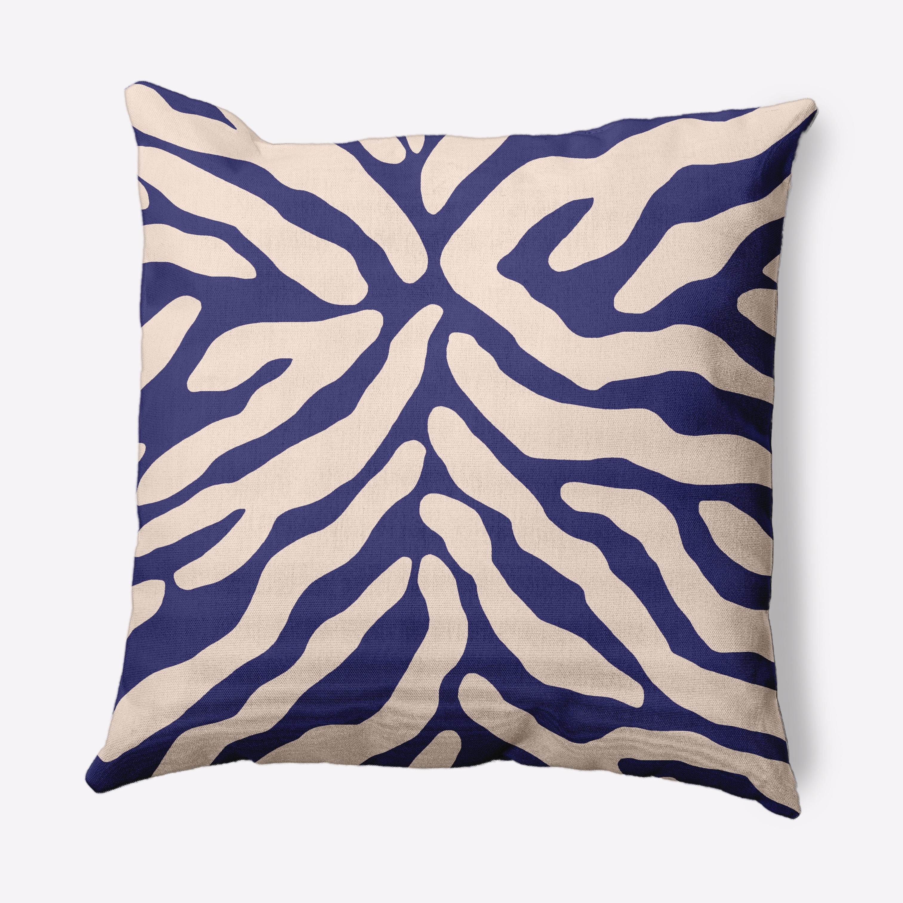 16" x 16" Simply Daisy Animal Stripe Decorative Throw Pillow