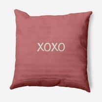 Simply Daisy 16 inch XOXO Valentines Indoor/Outdoor Throw Pillow