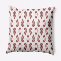 Simply Daisy 16 inch Ikat Tears Indoor/Outdoor Throw Pillow